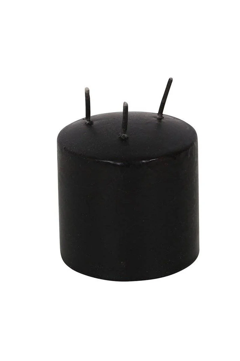 3" Pink Vampire Tears Pillar Candle - Image 3