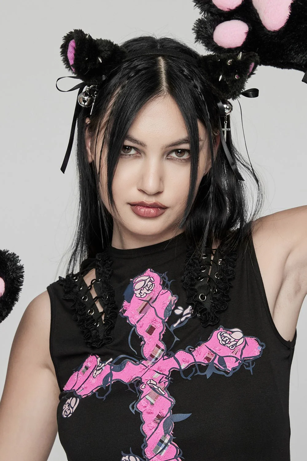 9 Lives Cat Ear Headband and Tail Set - Image 11