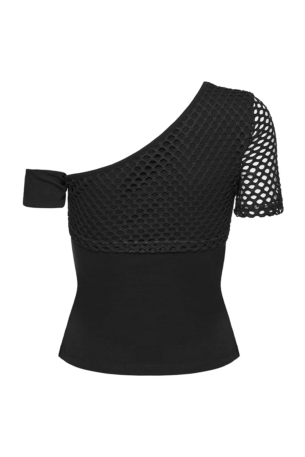Absinthe Cotton Fishnet Top - Image 8