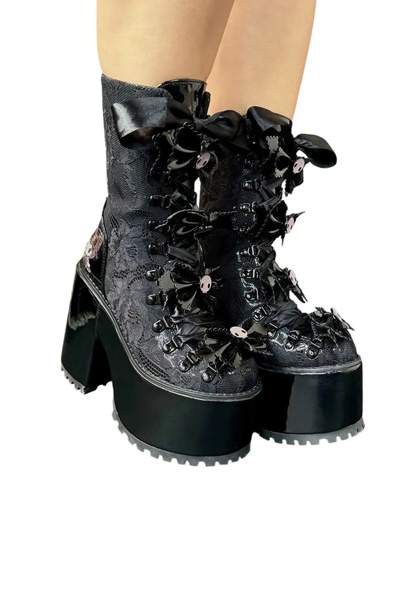 Absinthe Kuromi Platform Boots - Image 2