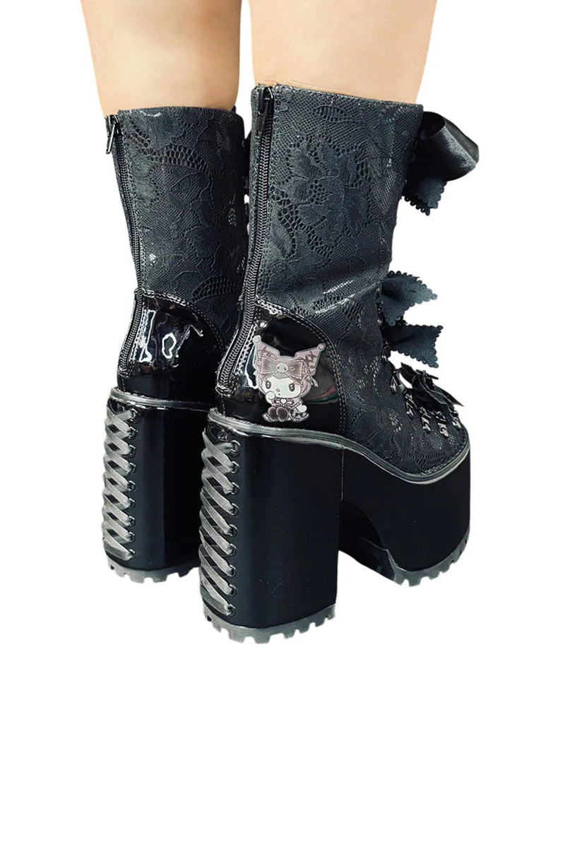 Absinthe Kuromi Platform Boots - Image 5