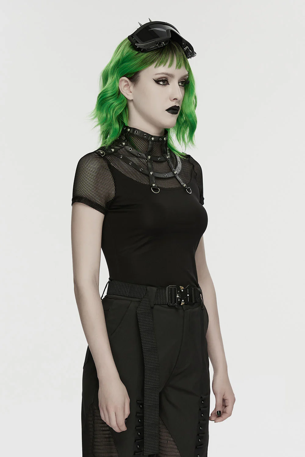 After Dark Fishnet Studded Top - Image 4