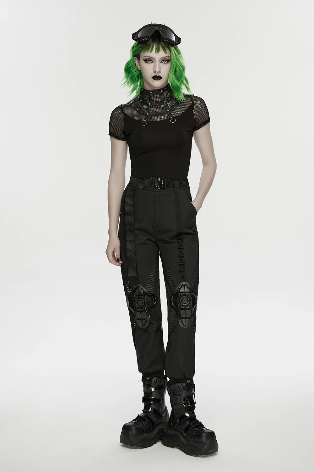 After Dark Fishnet Studded Top - Image 5
