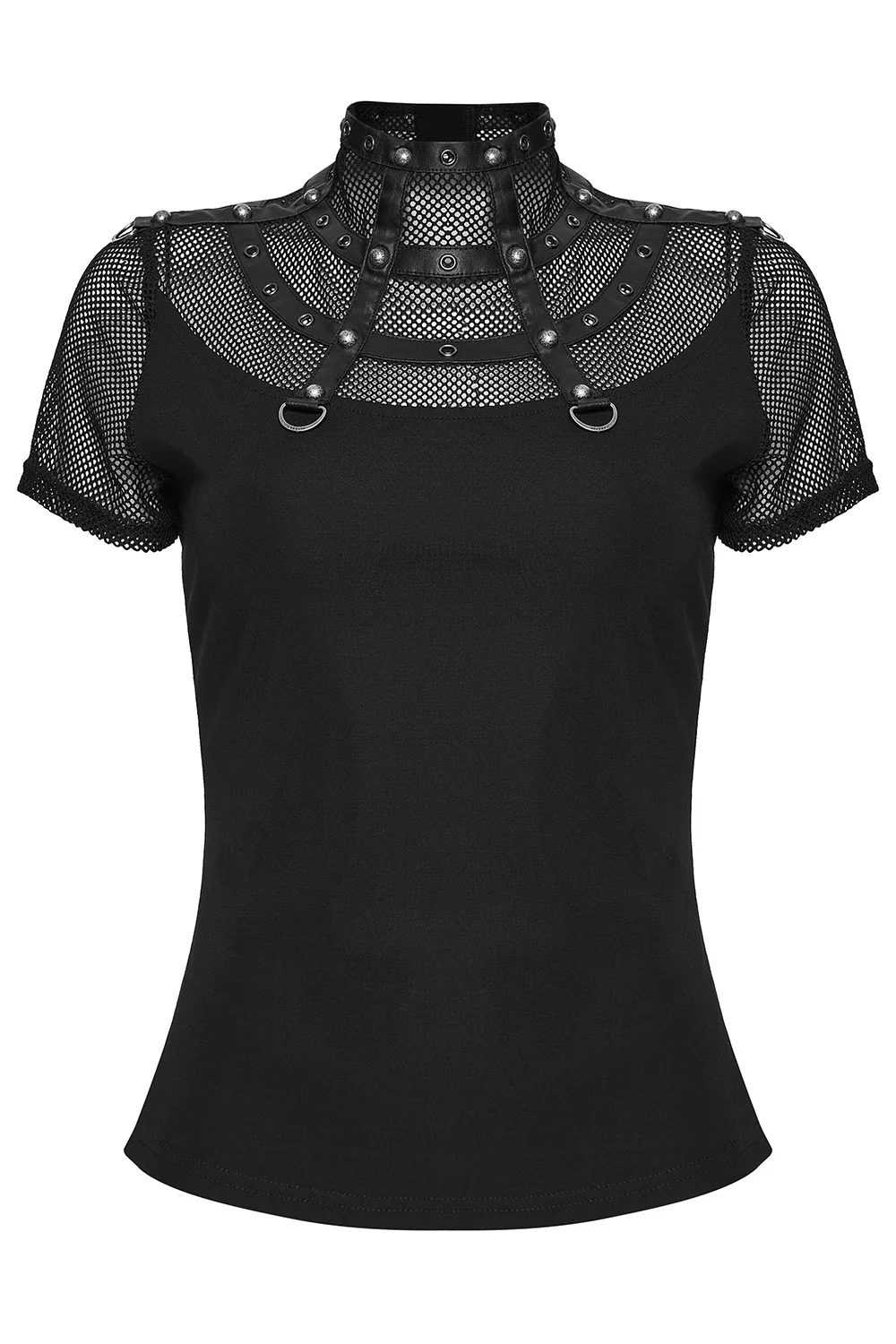 After Dark Fishnet Studded Top - Image 7