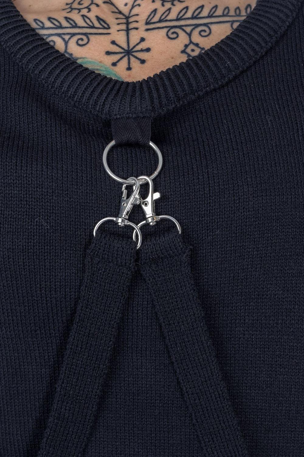Akela Cropped Sweater Top - Image 5