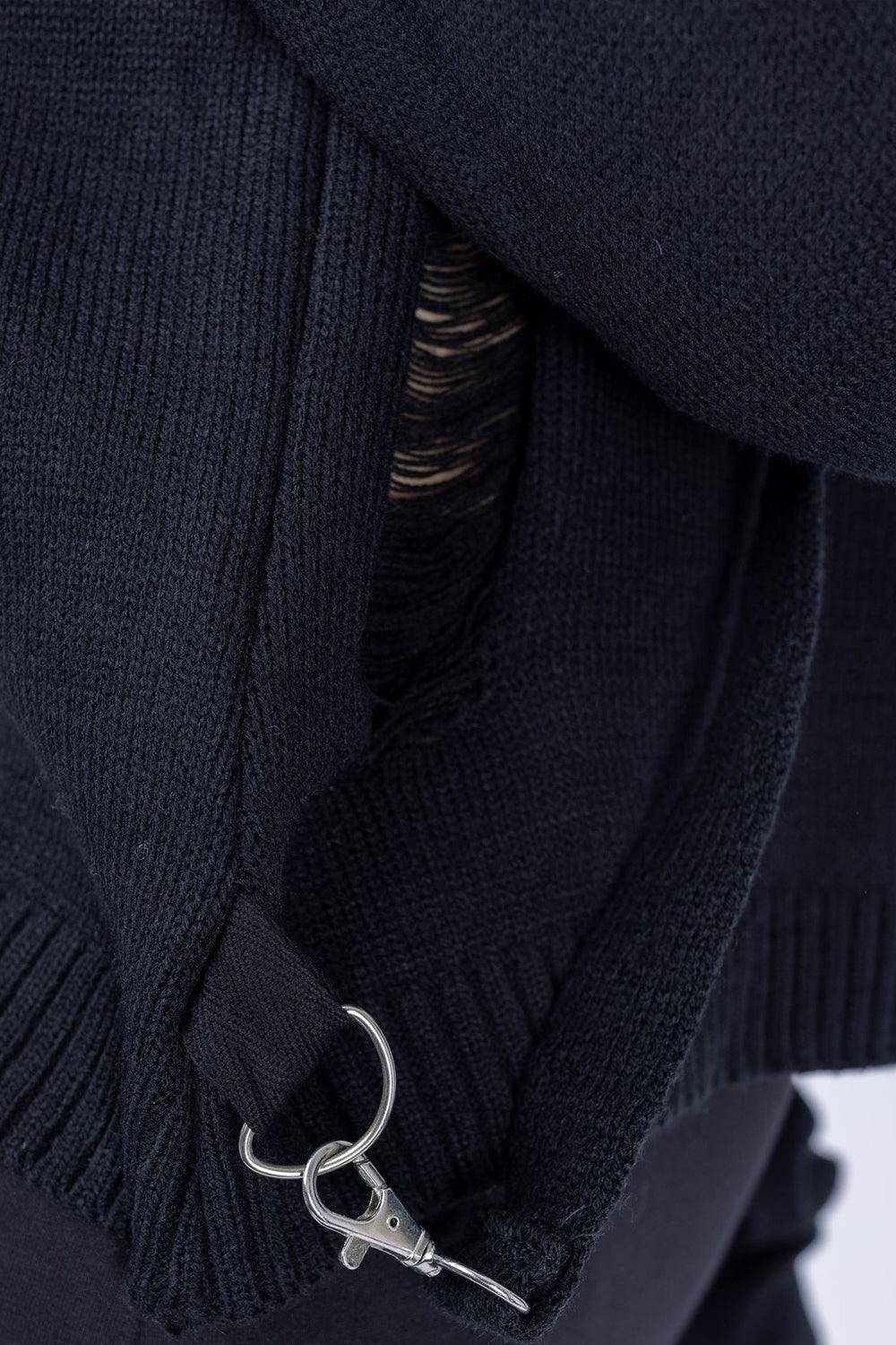 Akela Cropped Sweater Top - Image 6