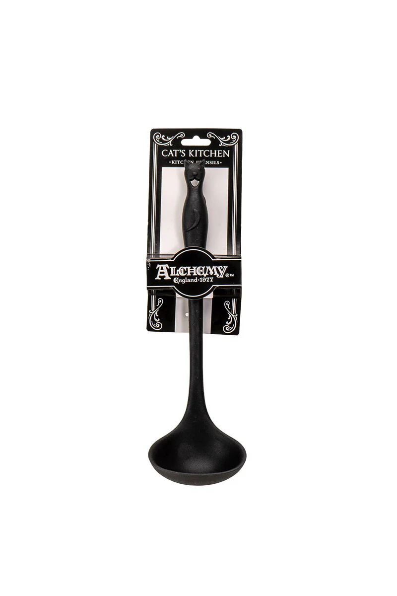 Alchemy Gothic Cat's Kitchen Ladle