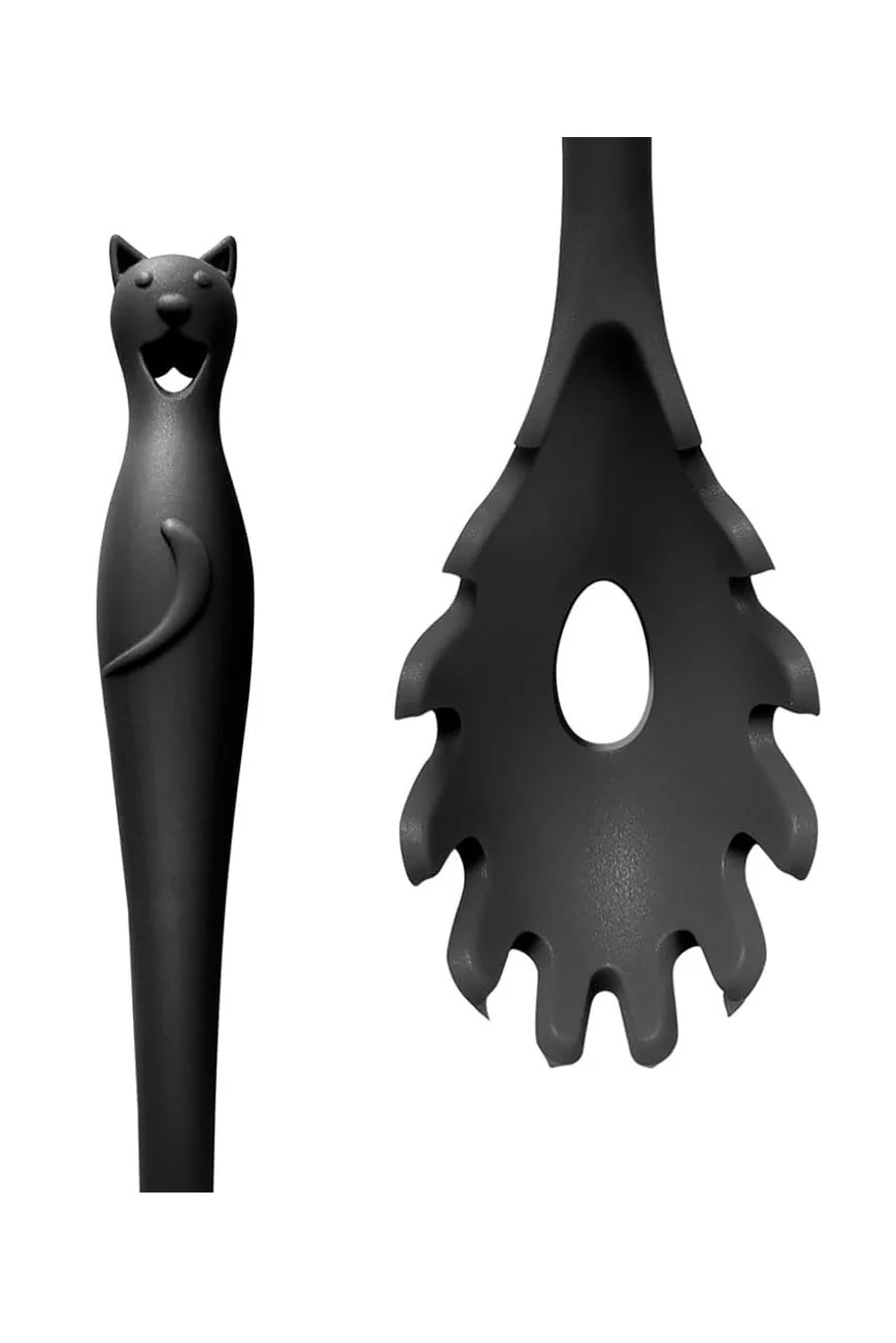 Alchemy Gothic Cat's Kitchen Pasta Spoon - Image 2