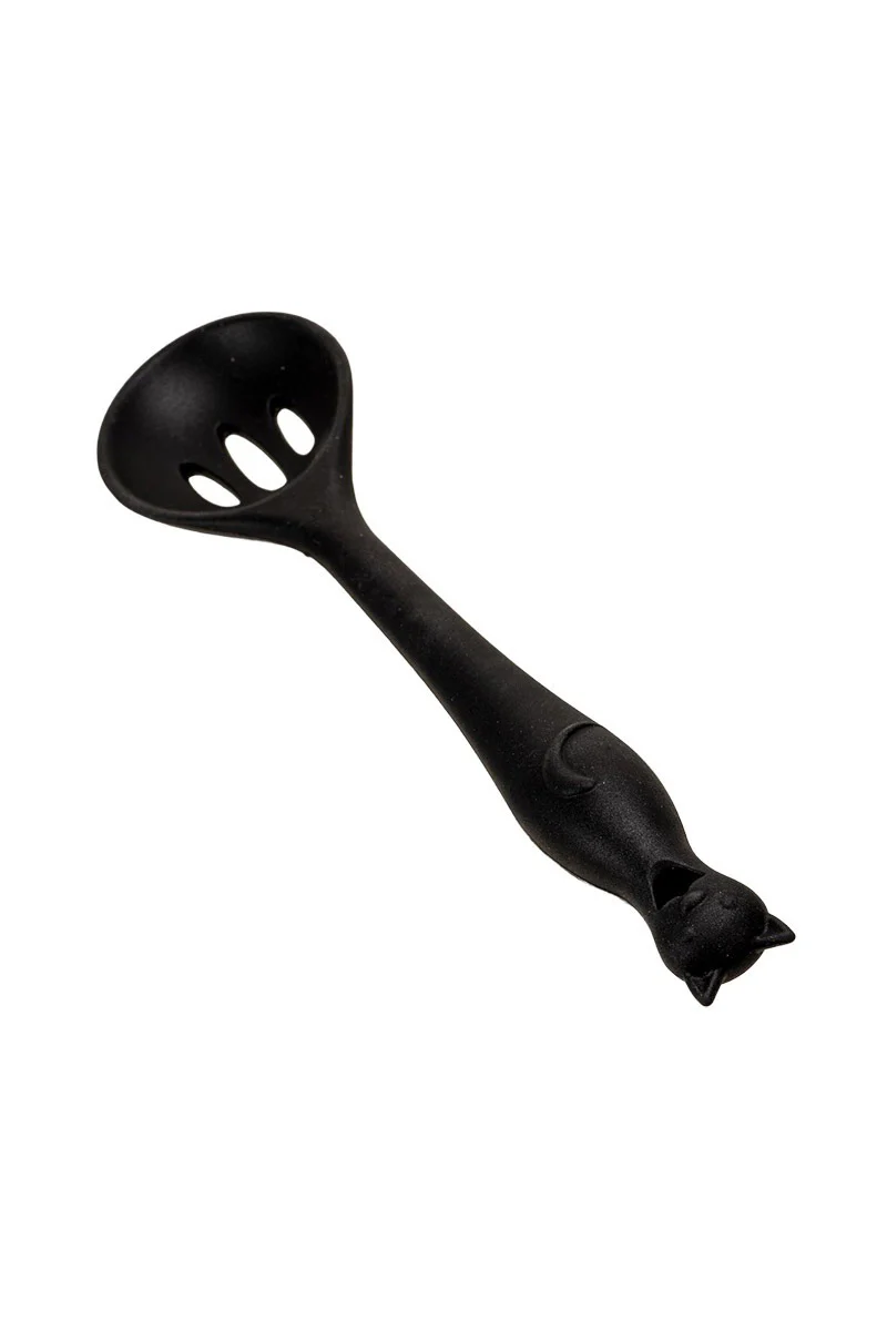 Alchemy Gothic Cat's Kitchen Slotted Spoon - Image 2