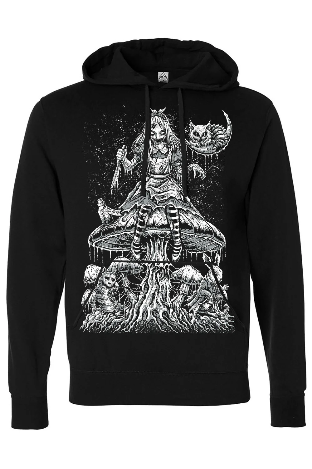 Alice Down The Rabbit Hole Hoodie - Image 3