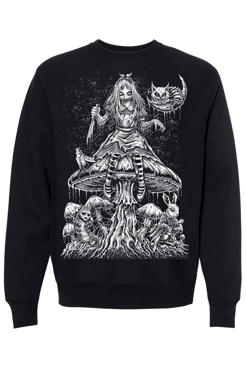 Alice Down The Rabbit Hole Sweatshirt - Image 2