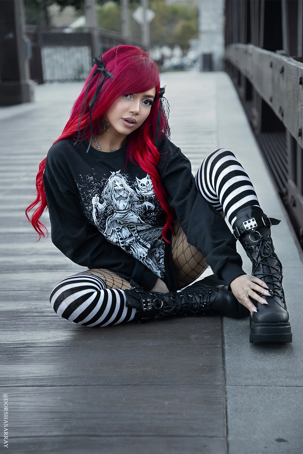 Alice Down The Rabbit Hole Sweatshirt - Image 7