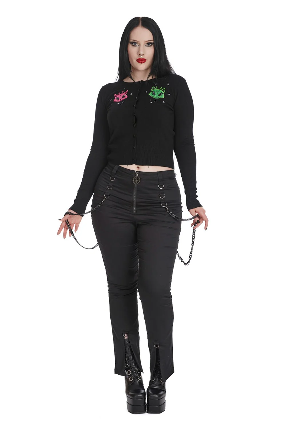 Alien Pink Space Cardigan - Image 4
