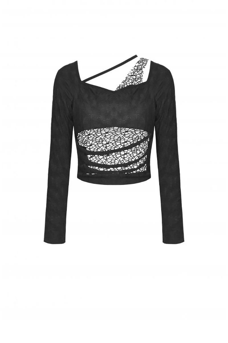 Already Dead Shredded Crop Top - Image 4