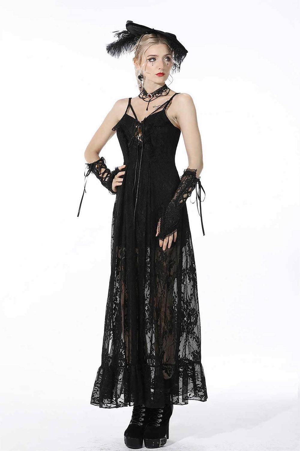 Always October Lace Maxi Dress - Image 2