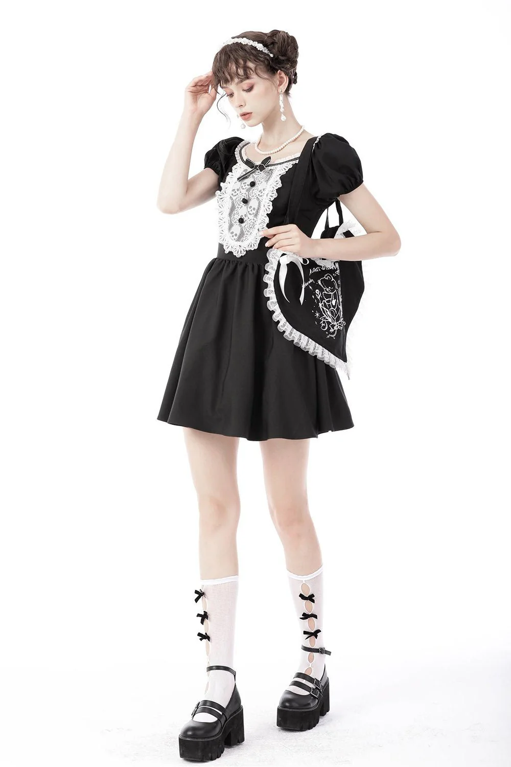 Always Sleepy Lolita Heart Bag - Image 4