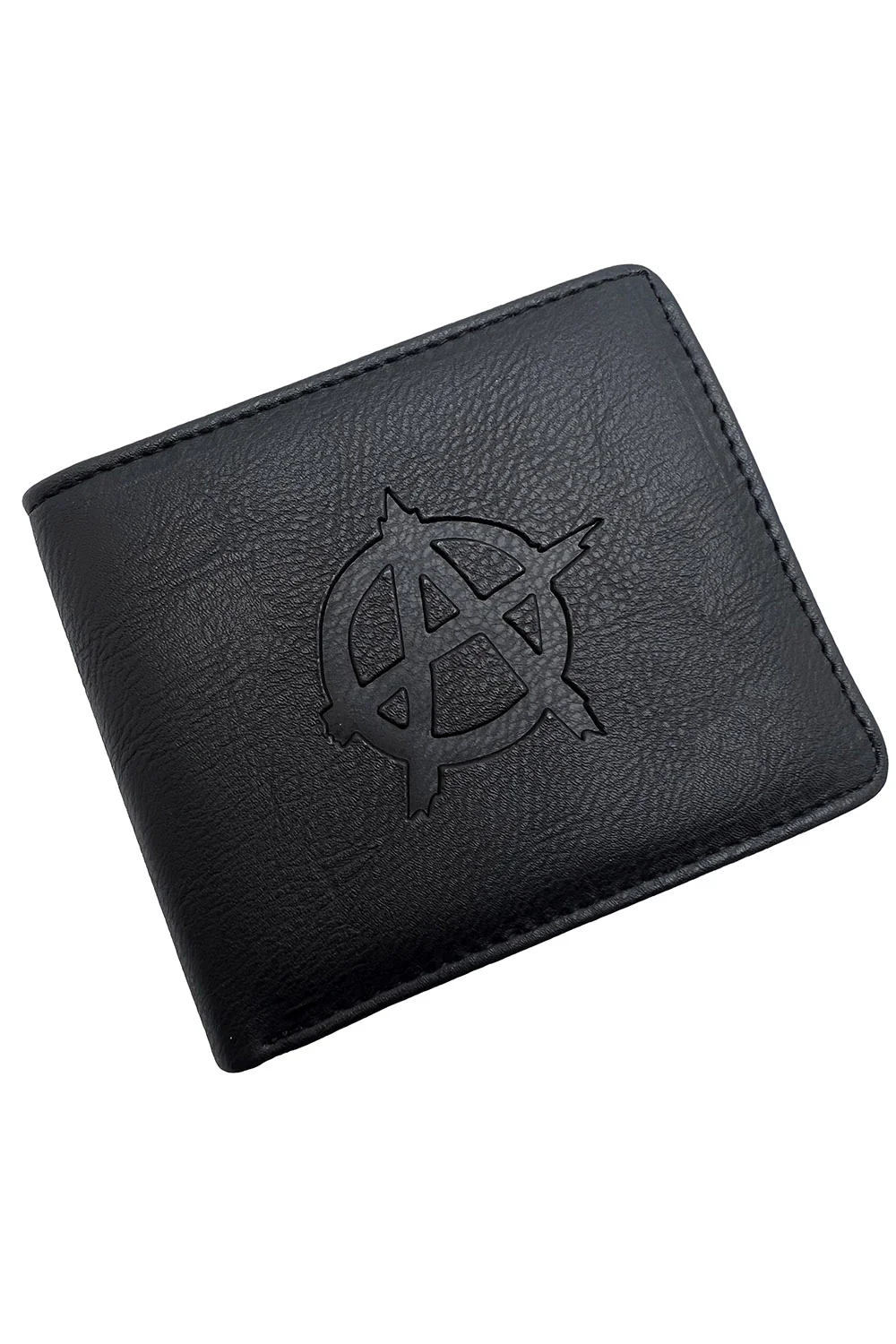 Anarchy Emboss Bifold Wallet w/ Chain - Image 15