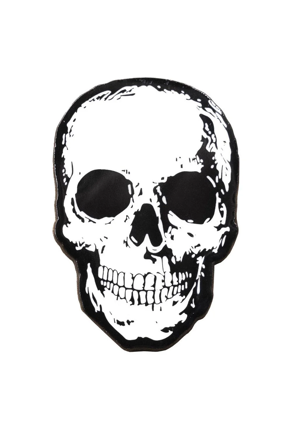 Anatomical Skull Glow Enamel Pin