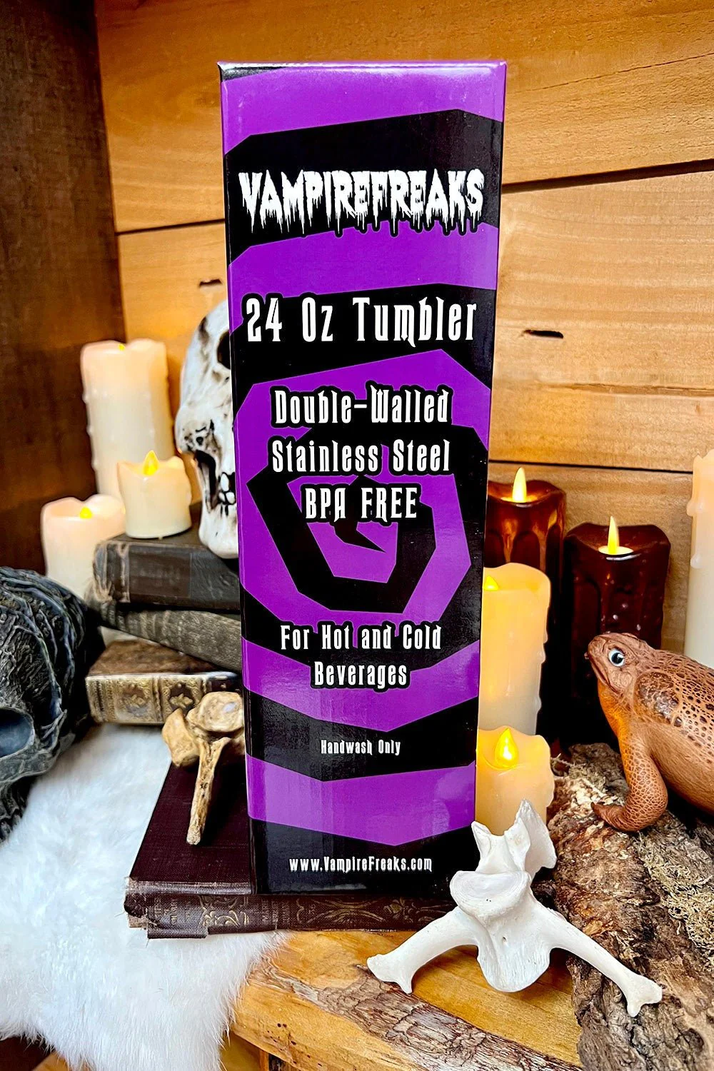 Angel of Death 24 Oz Water Bottle Tumbler - Image 11