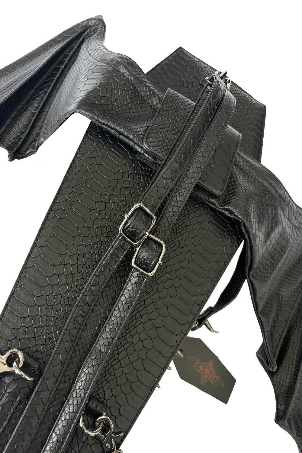 Ankh Coffin Batwing Bag [Snakeskin] - Image 11