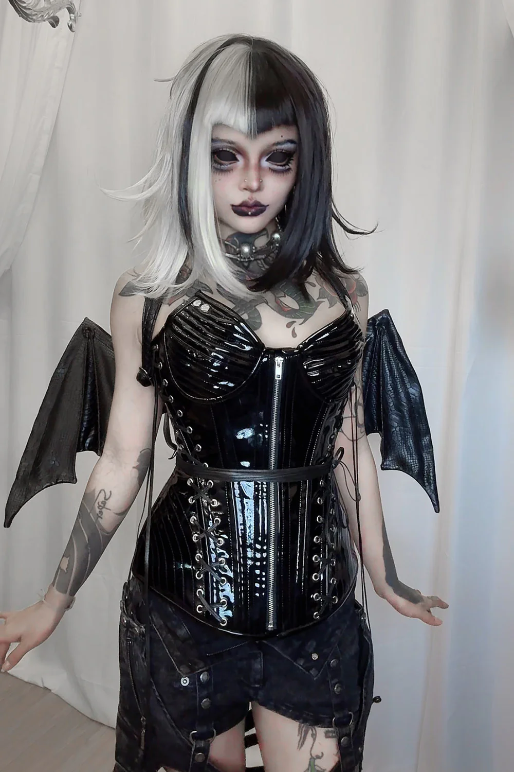 Ankh Coffin Batwing Bag [Snakeskin] - Image 16