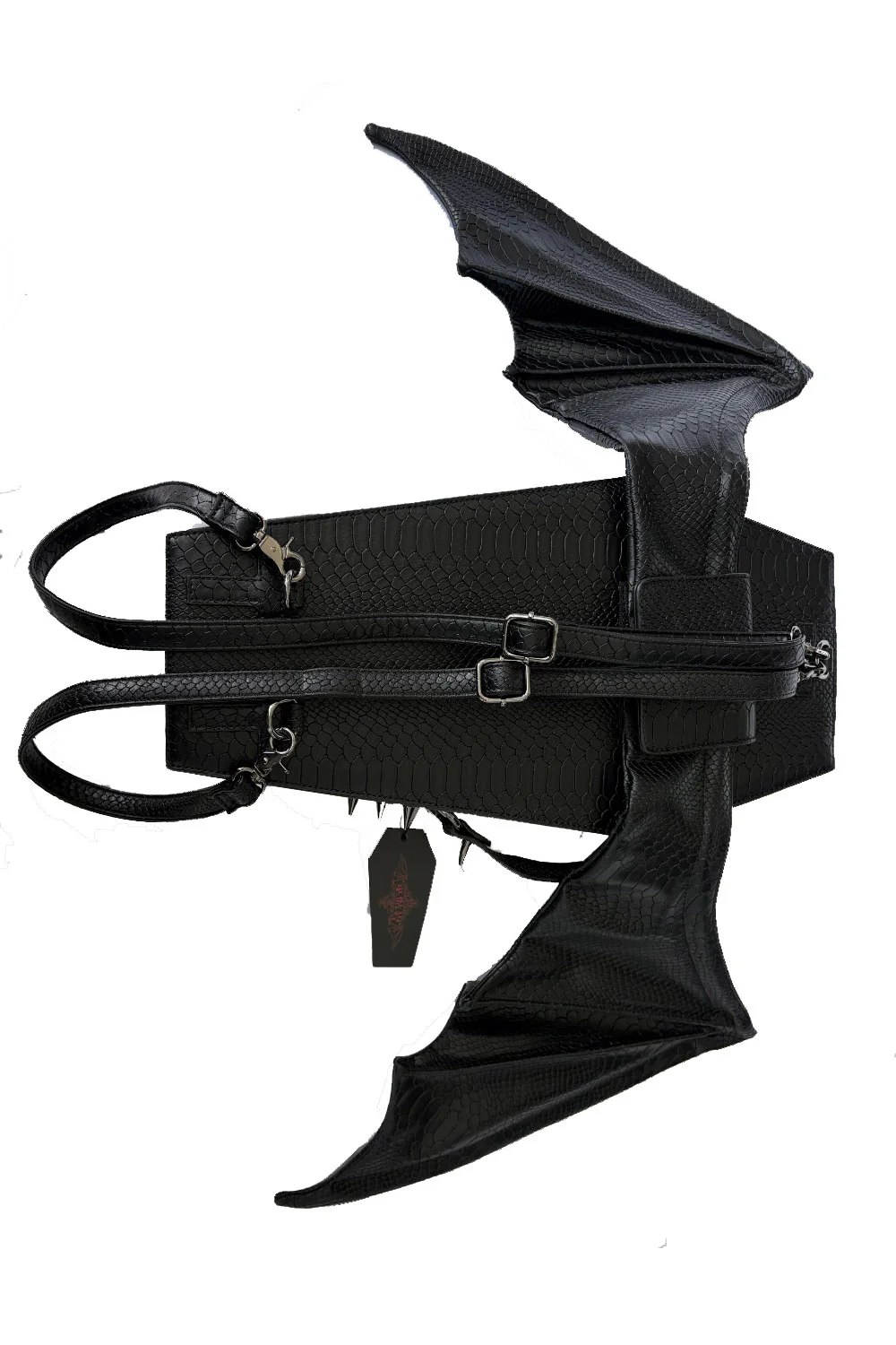 Ankh Coffin Batwing Bag [Snakeskin] - Image 7
