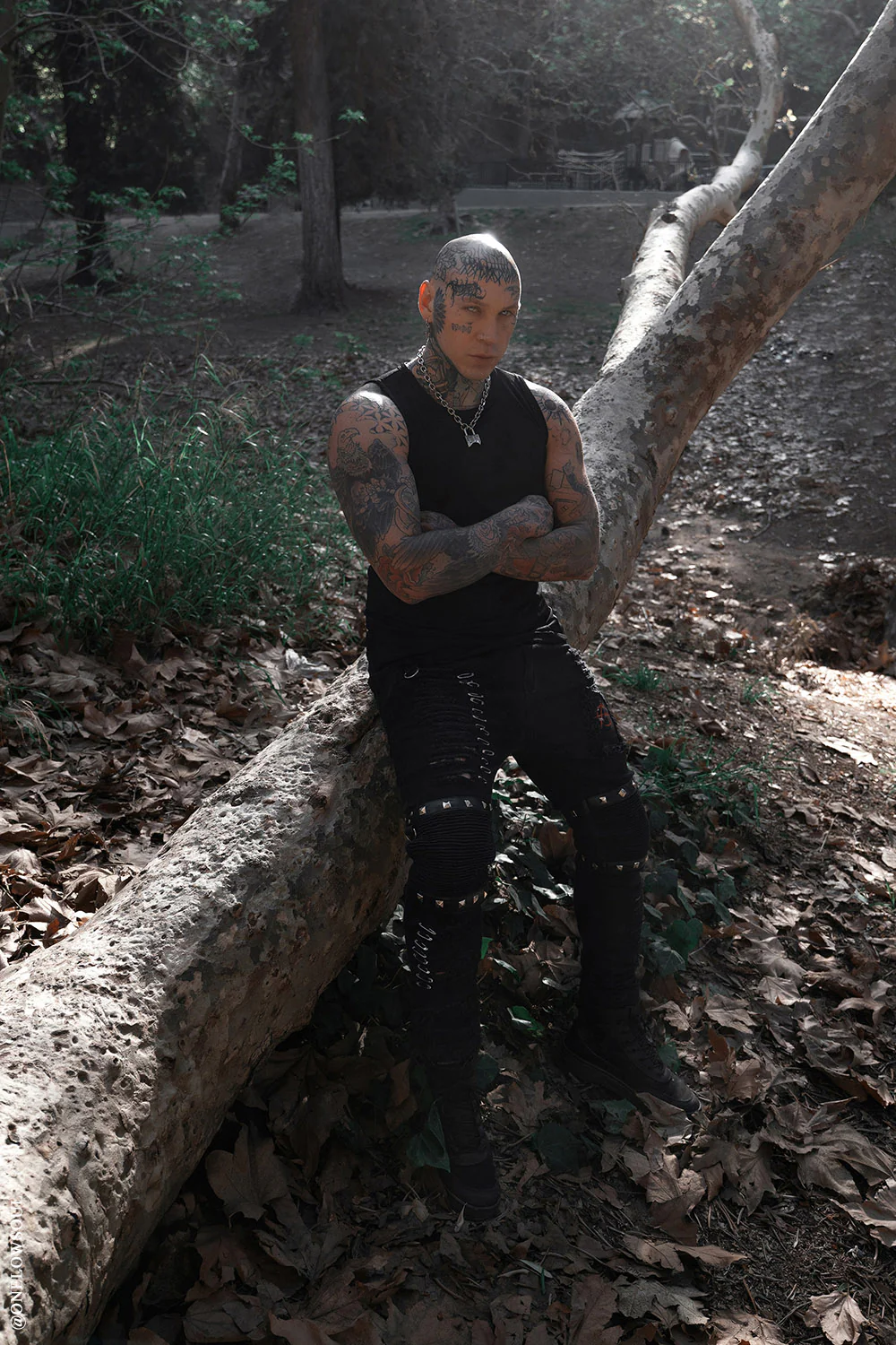 Annihilate Safety Pin Studded Pants [Unisex] - Image 11