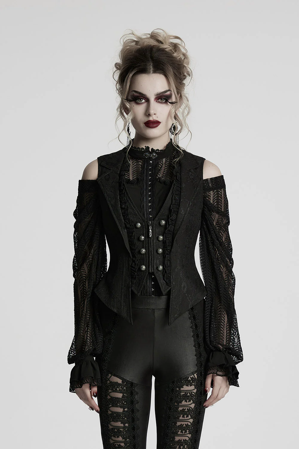 Anointed Lace Vampiric Vest - Image 2
