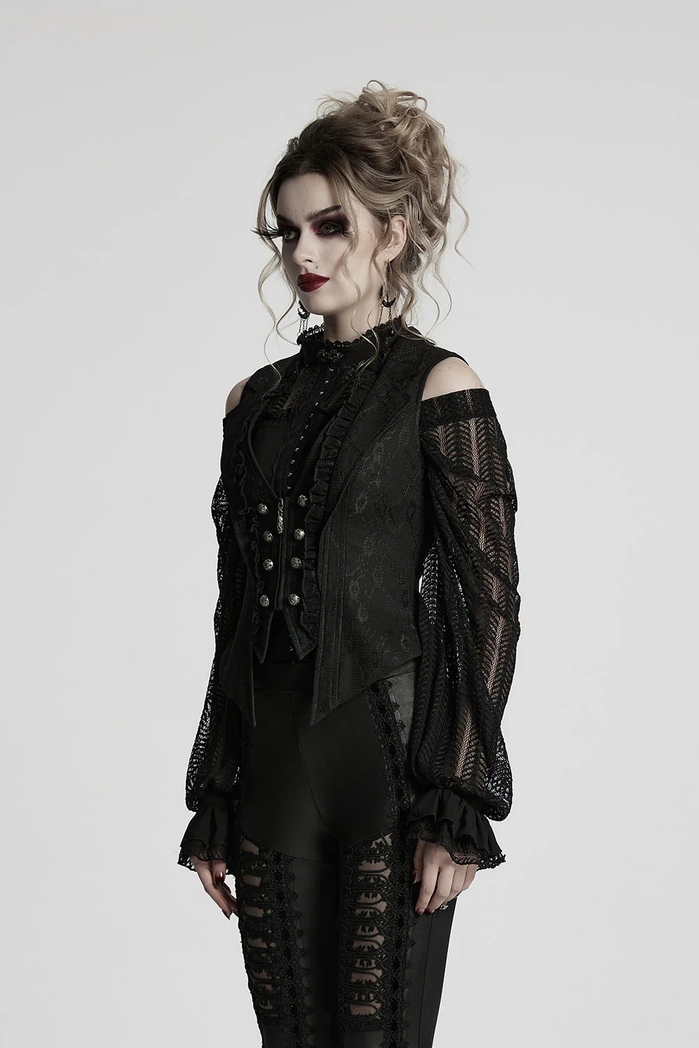 Anointed Lace Vampiric Vest - Image 4