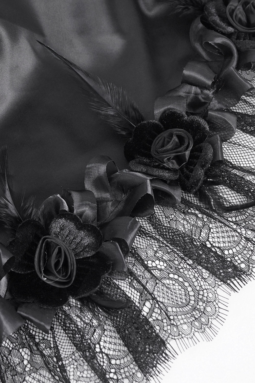 Antoinette Gothic Bustle Skirt with Train - Image 10