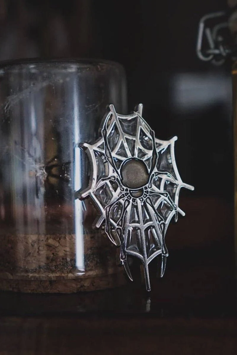 Arachnophobia Enamel Pin - Image 2