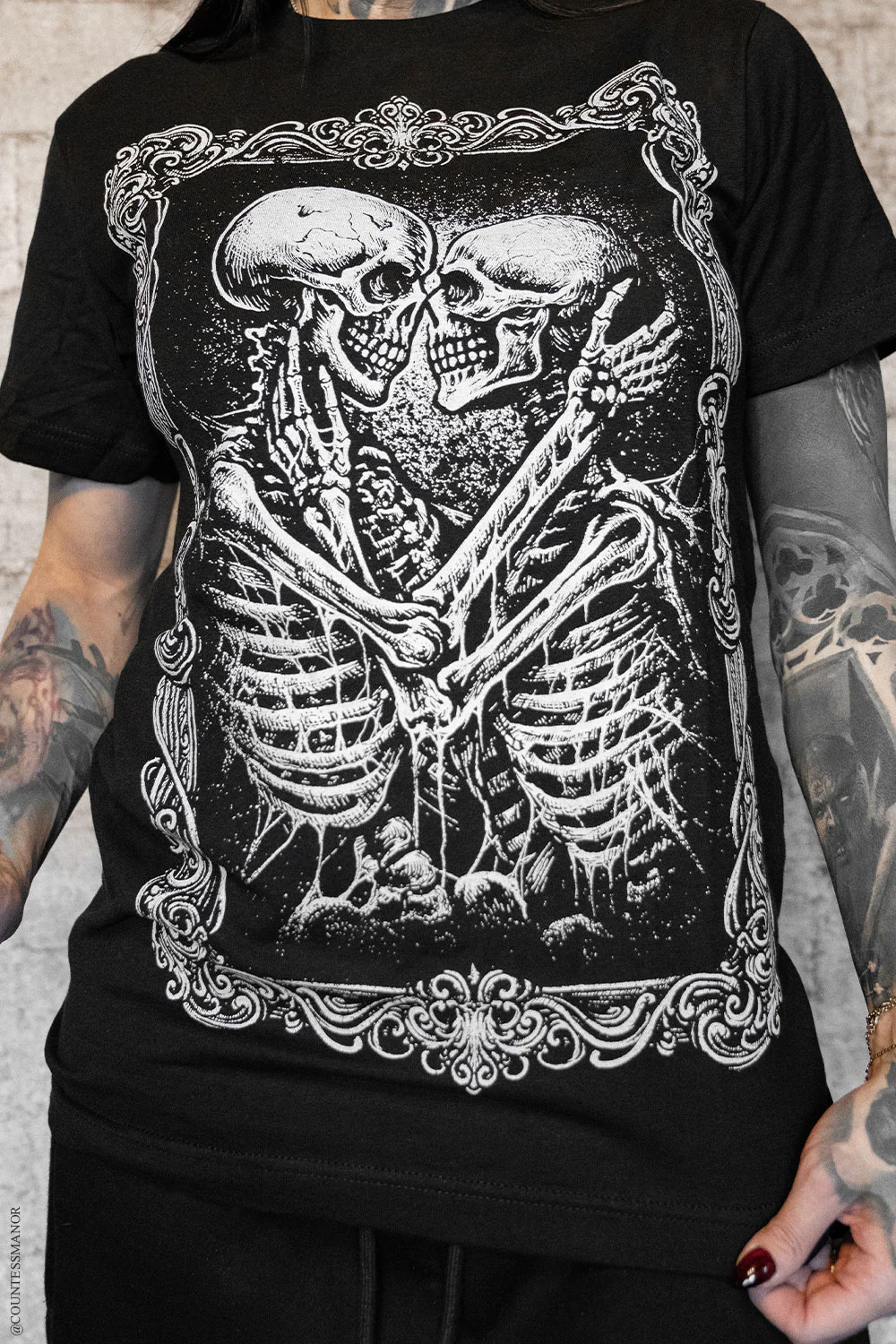 Ashes to Ashes Skeleton T-shirt - Image 7