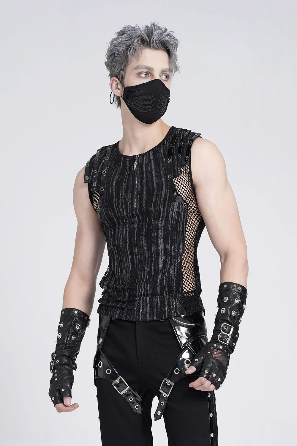 Asylum Rogue Distressed Tank Top - Image 3
