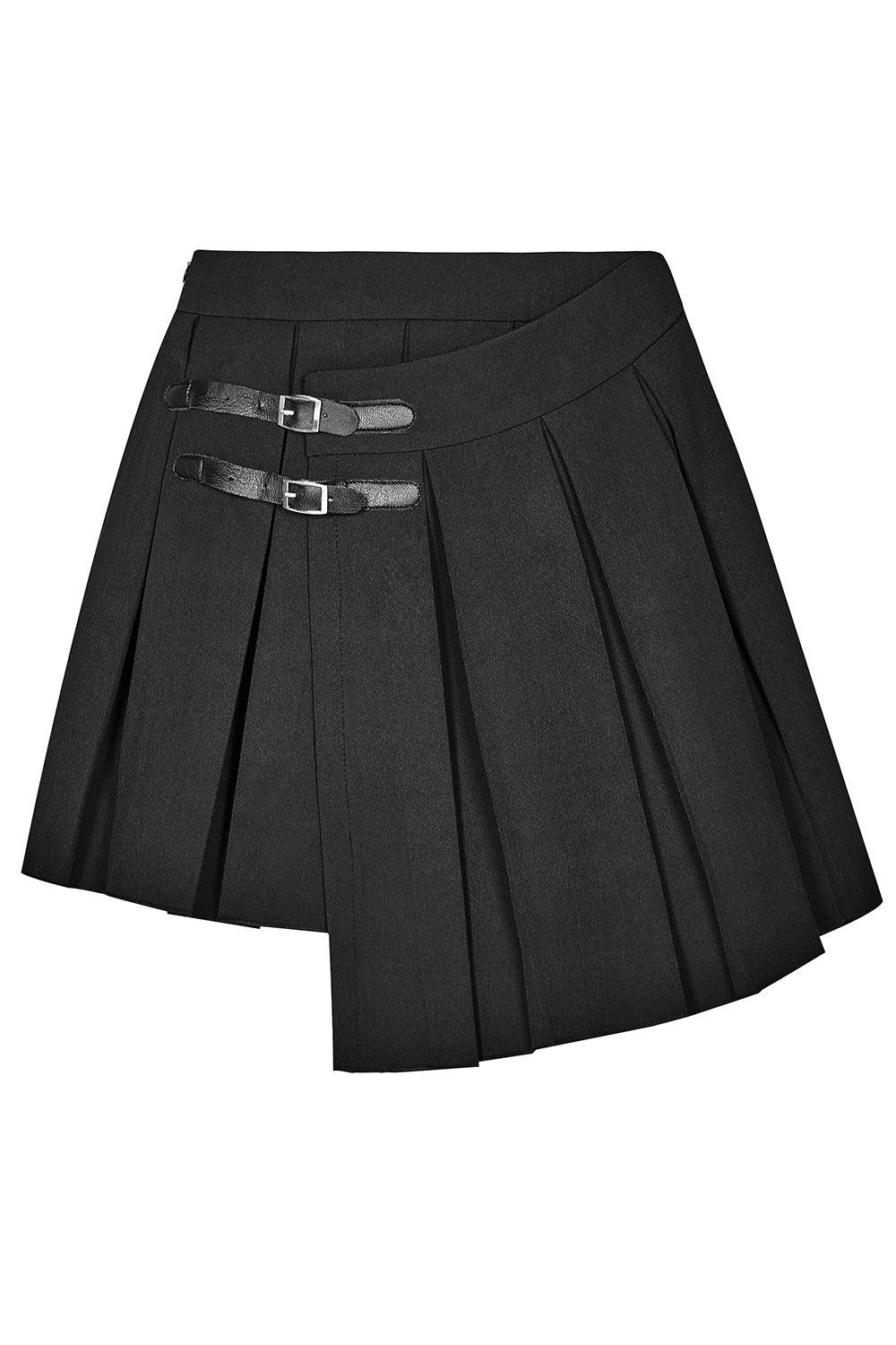 Atypical Pleated Mini Skirt - Image 3