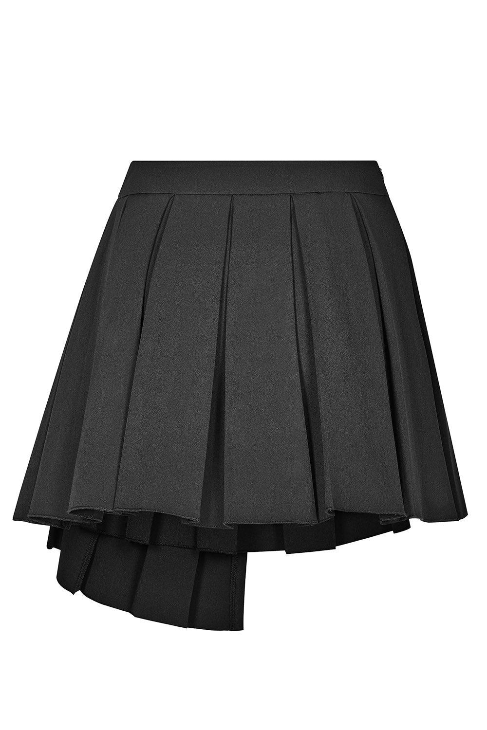 Atypical Pleated Mini Skirt - Image 4