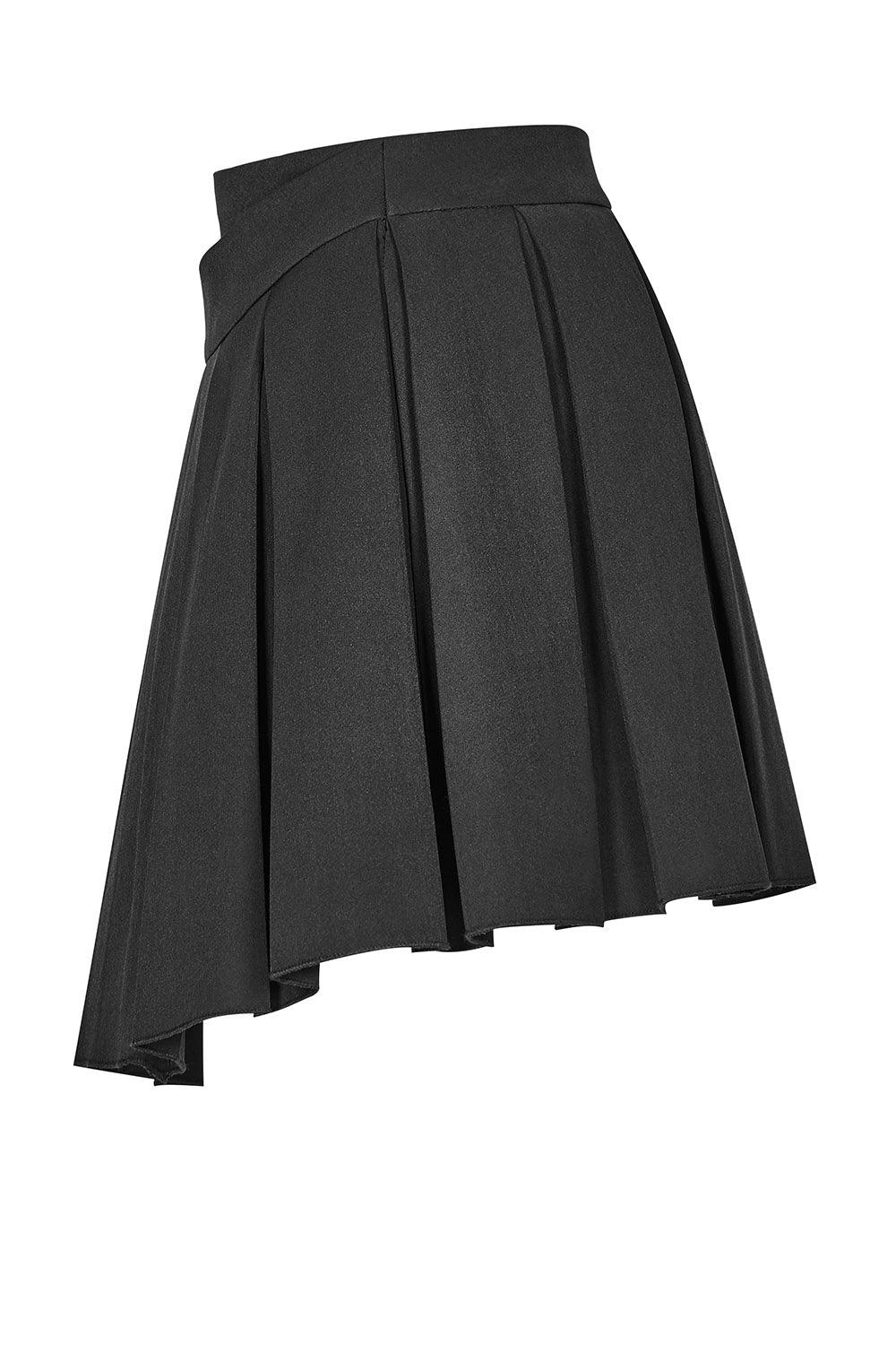 Atypical Pleated Mini Skirt - Image 5