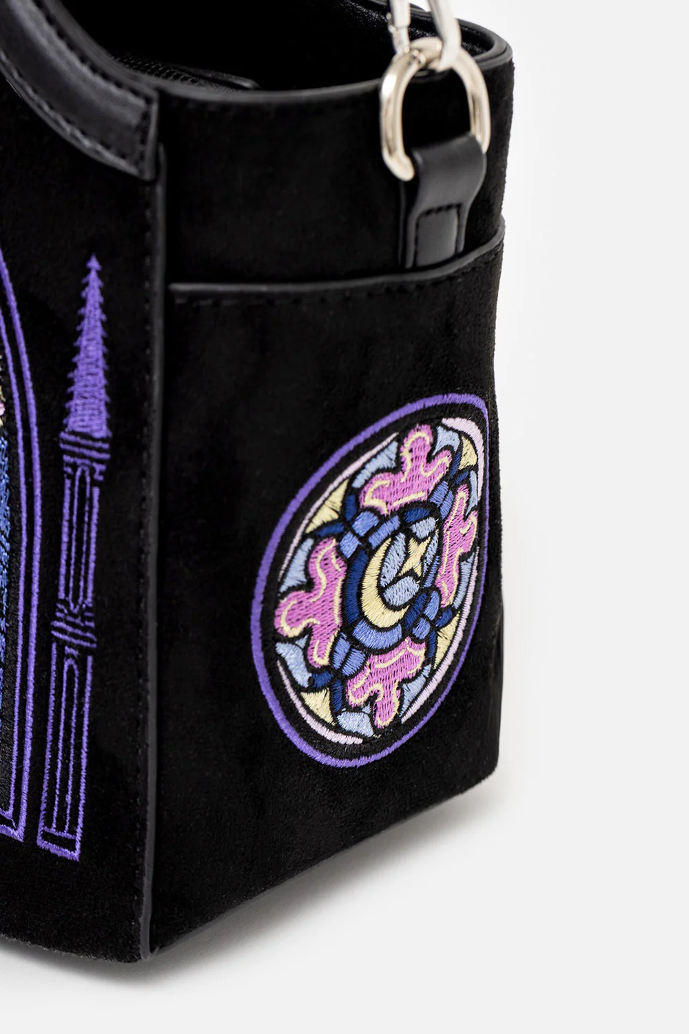 Aurora Cross Body Bag Northern Lights Embroidery - Image 8