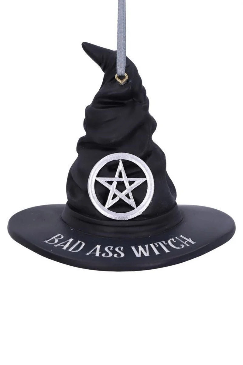 Bad Ass Witch Hanging Ornament - Image 2