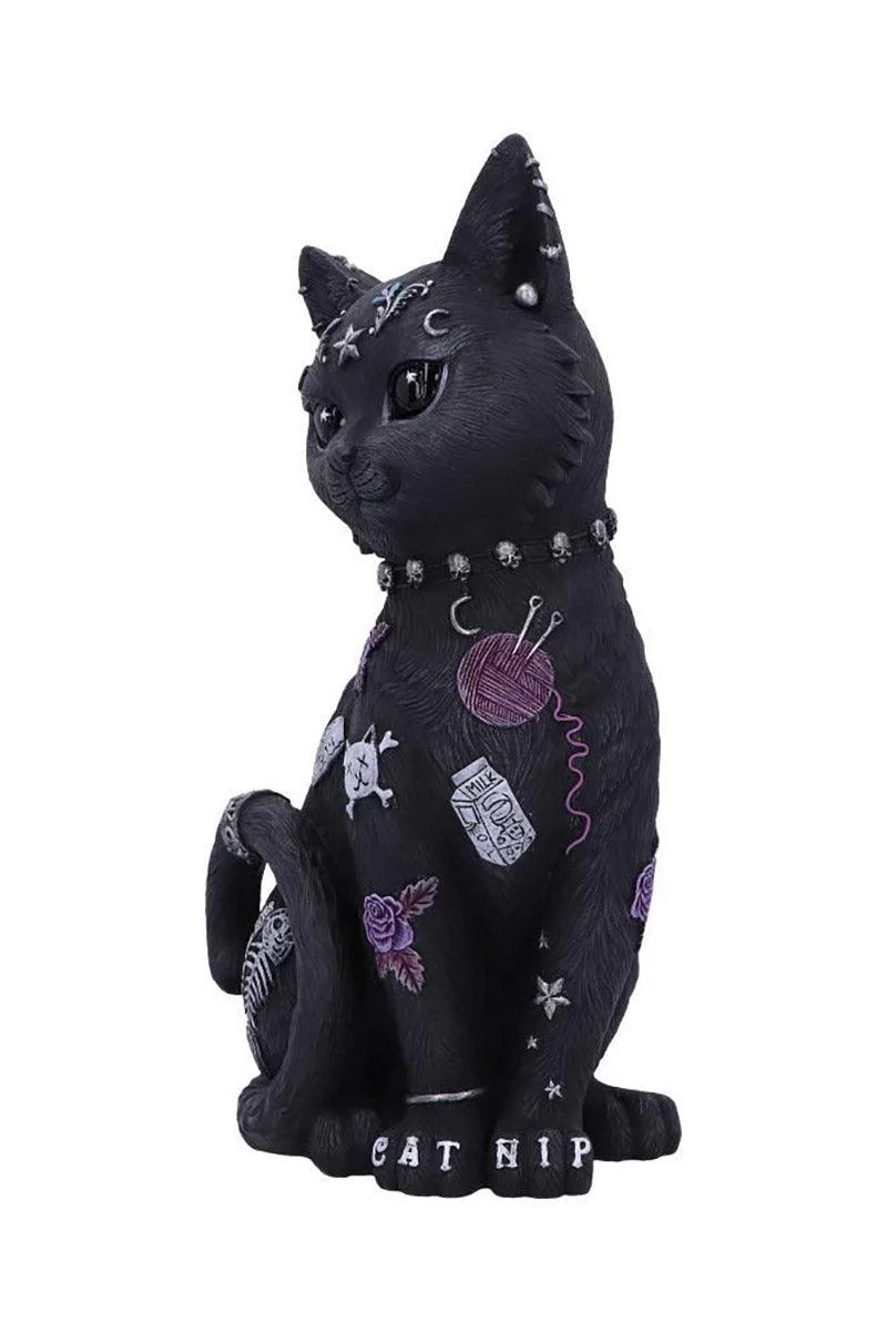 Bad to the Bone Cat Sculpture - Image 5