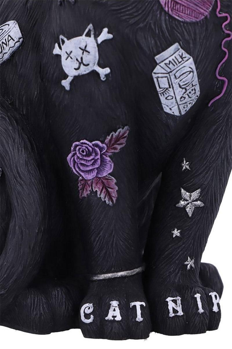 Bad to the Bone Cat Sculpture - Image 7
