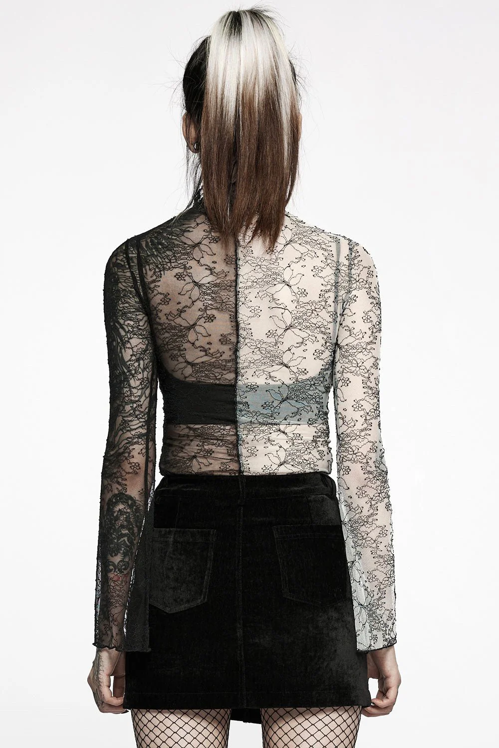 Baddiecore Velvet Mini Skirt - Image 4