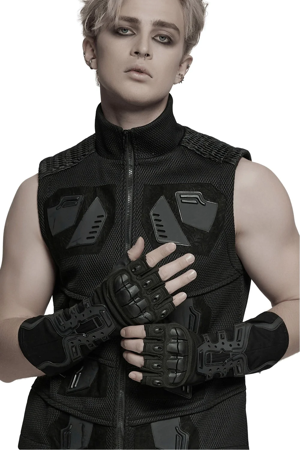 Bane Cyberpunk Armor Gloves