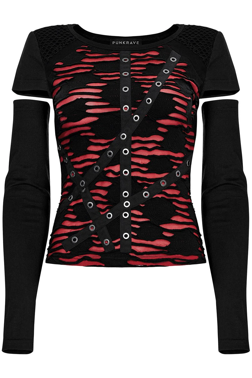 Barbie Blood Top Set [BLACK/RED] - Image 6