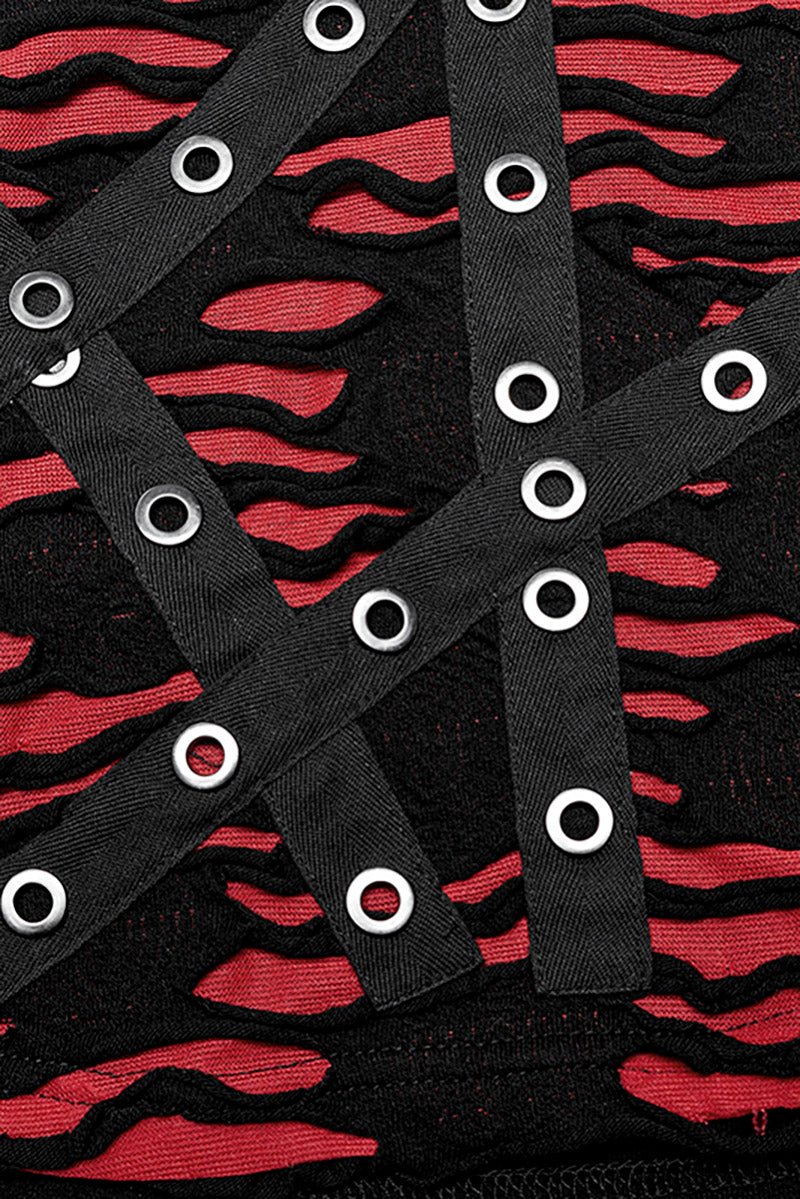 Barbie Blood Top Set [BLACK/RED] - Image 7