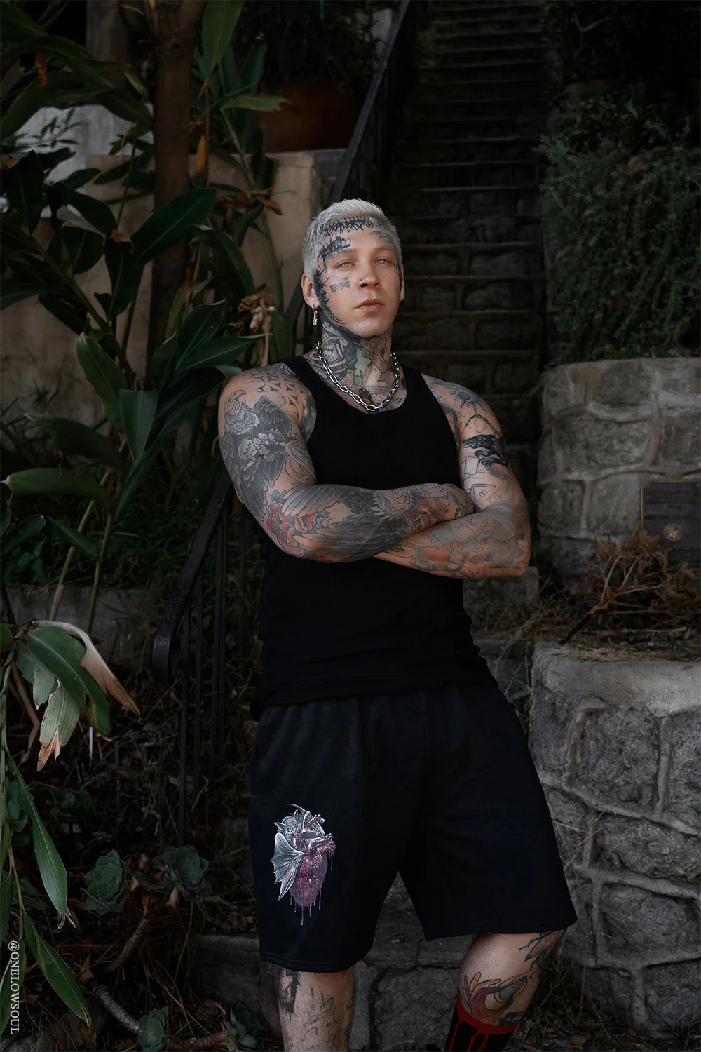 Bat Bite Sweat Shorts [Unisex] - Image 4