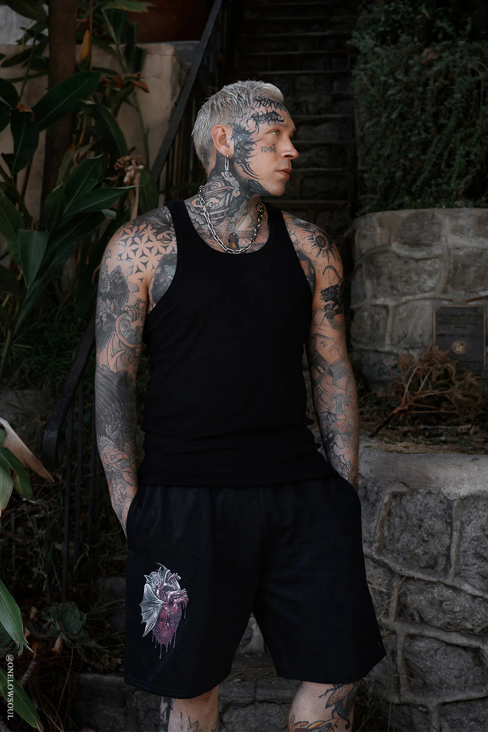 Bat Bite Sweat Shorts [Unisex] - Image 8