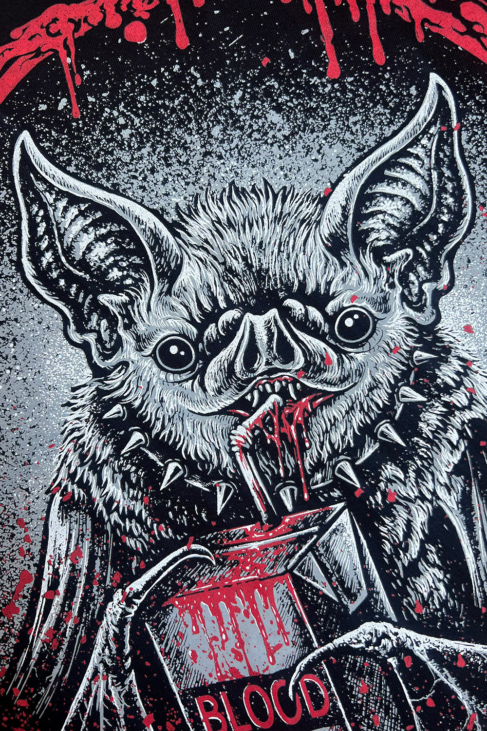 Bat Blood Snack Time Sweatshirt - Image 6
