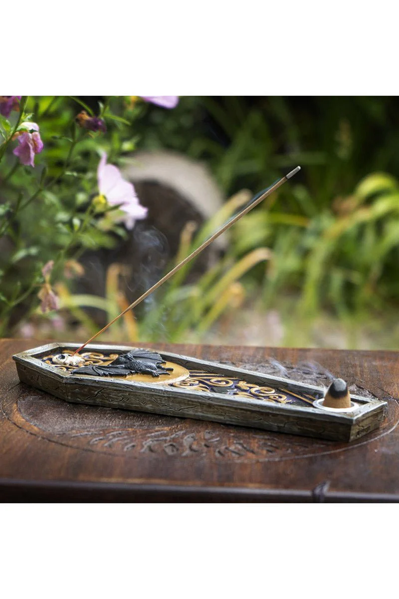 Bat Coffin Incense Burner - Image 4