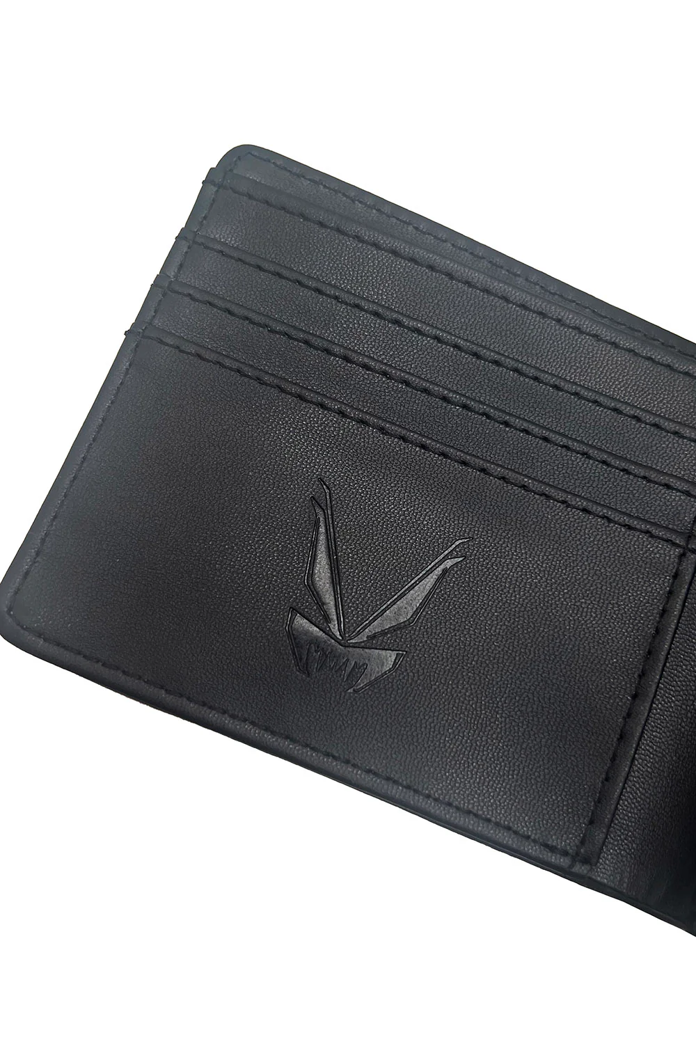 Bat Emboss Bifold Wallet w/ Chain - Image 11