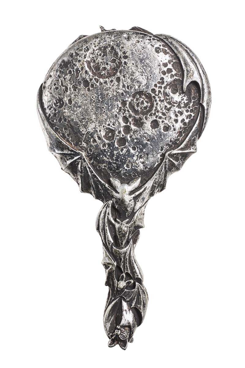 Vampire's Moon Bat Hand Mirror - Image 3